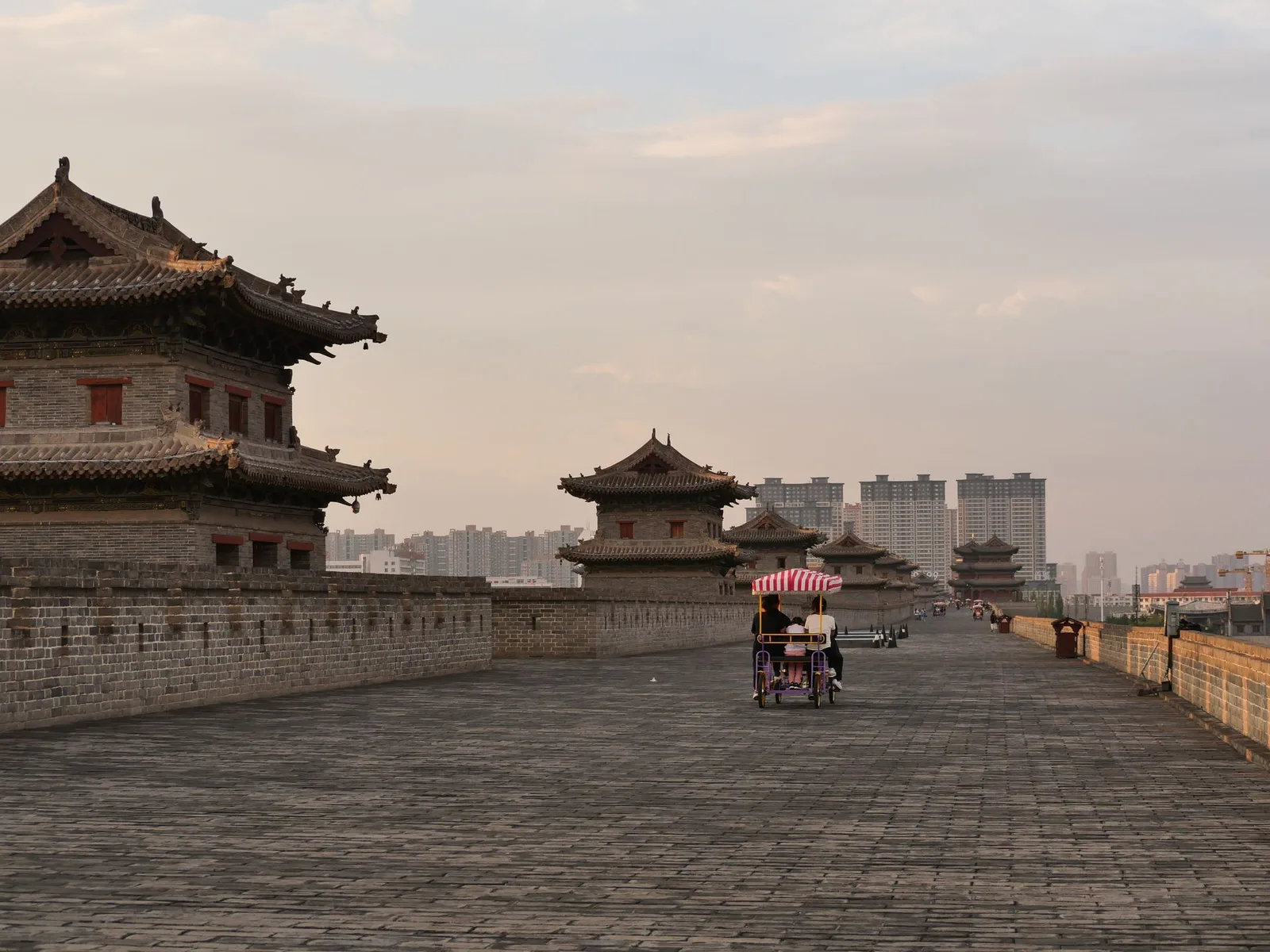 Xi'an city view