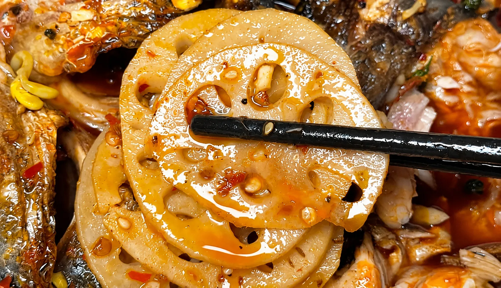 Tasty side dishes with grilled fish