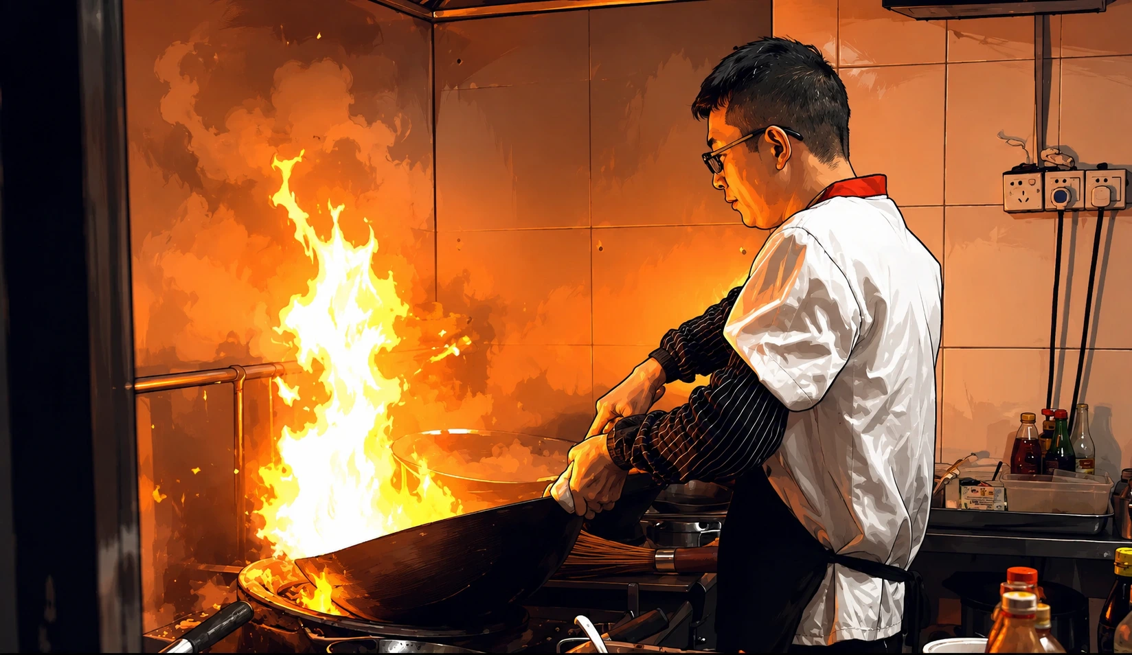 Wok hei, the essence of late-night stir-fry